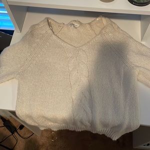 White sweater